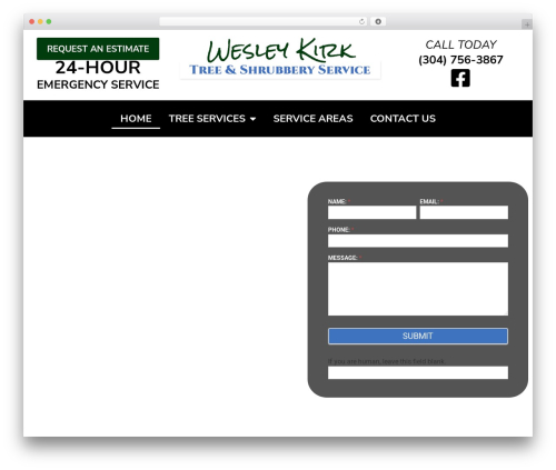 Theme WordPress Hello Elementor - wesleykirktreeservice.com