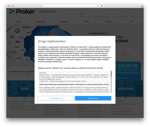 Theme WordPress Proker - www.proker.com.pl