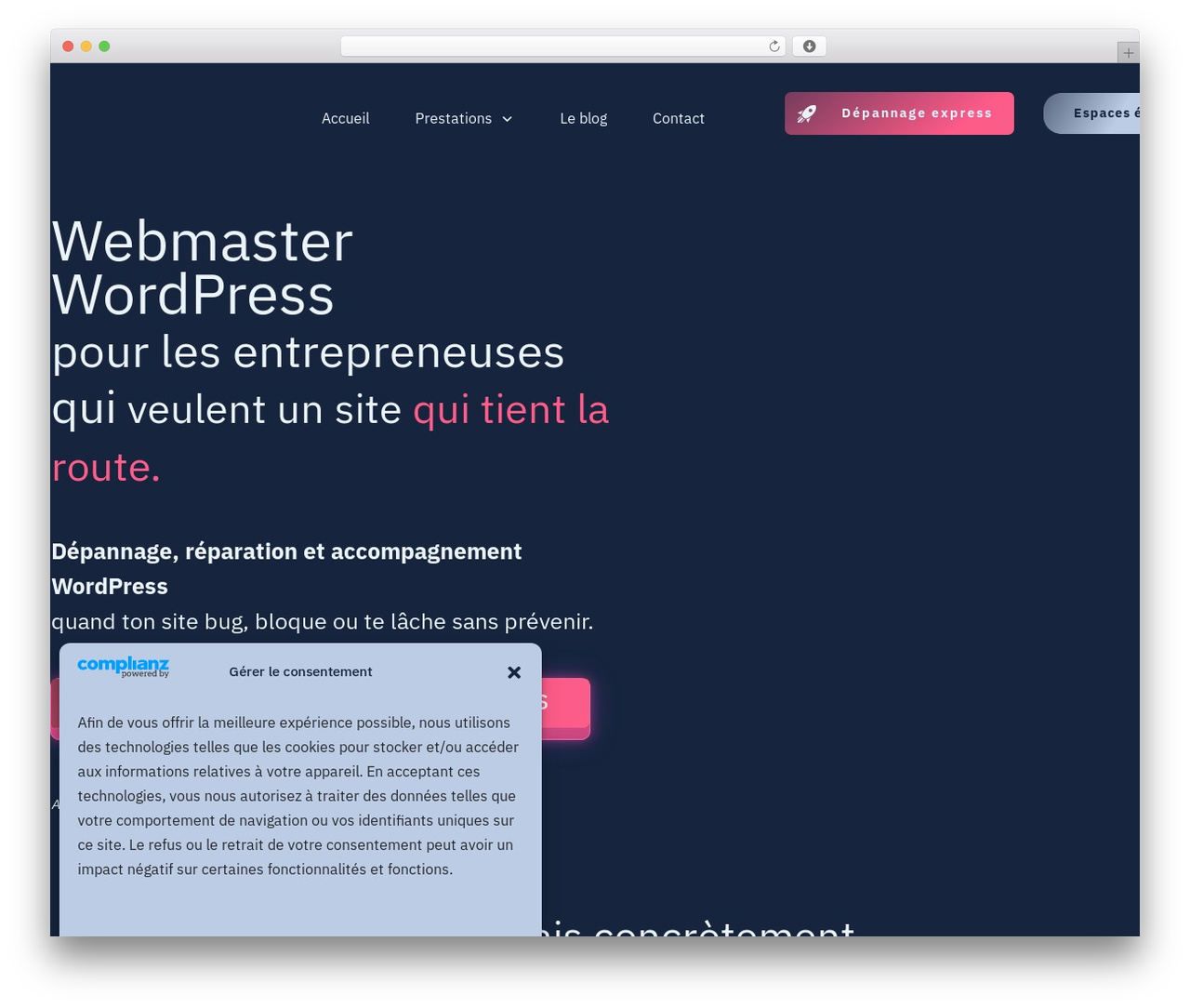 Thrive Theme Builder WP theme - nawelinitiative.fr