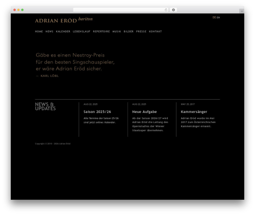 Audio player WordPress plugin - adrianeroed.com