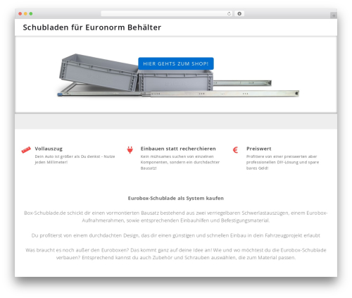 WordPress theme Integral - box-schublade.de WordPress theme Integral - box-schublade.de