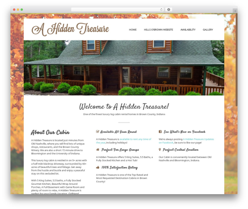 WordPress theme Marea - ahiddentreasure.com