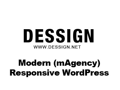 WordPress website theme Modern (mAgency) Responsive WordPress Theme by DessignThemes