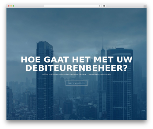 WordPress website theme QVA Wordpress Theme - ad2you.nl