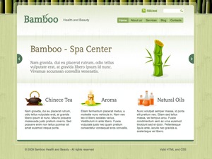 Bamboo template WordPress