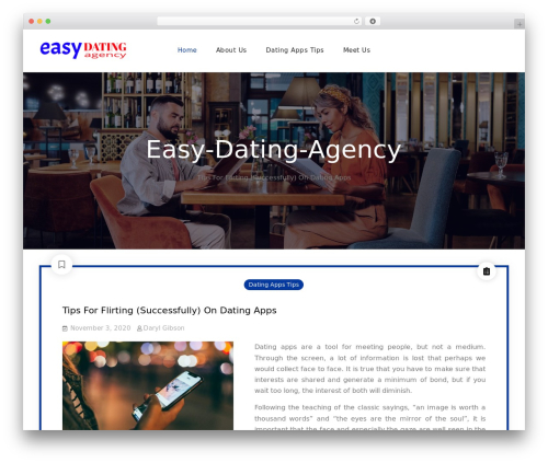 Deneb WordPress theme - easydatingagency.com