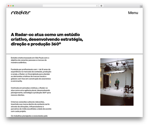 Edificio theme WordPress - radar-cc.com