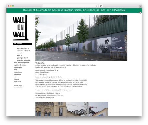 Expositio Theme theme WordPress - wallonwall.org