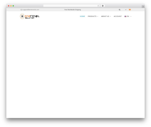 Michelangelo theme WordPress - benttrends.com
