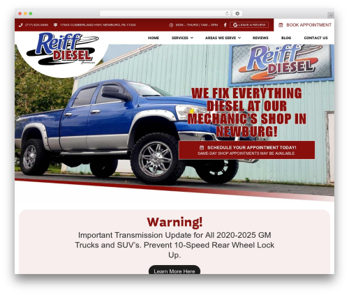Zionextras WordPress plugin - reiffdieselservices.com