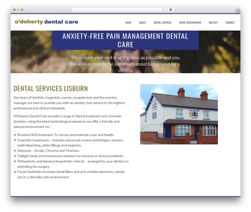 odoherty WordPress theme - odohertydentalcare.co.uk