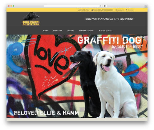 Theme WordPress Divi - dogparkoutfitters.com