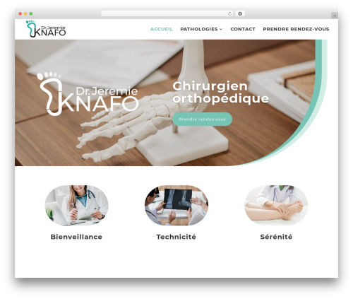 Theme WordPress Divi - drjeremieknafo.fr