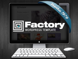 Theme WordPress Factory WordPress Theme by Branka Tadic