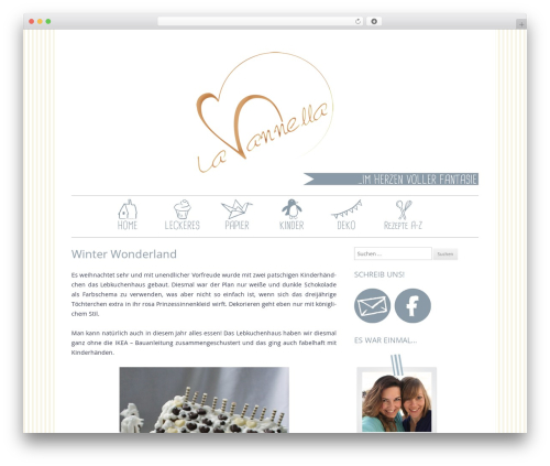Tiny Forge WordPress theme - la-vannella.de