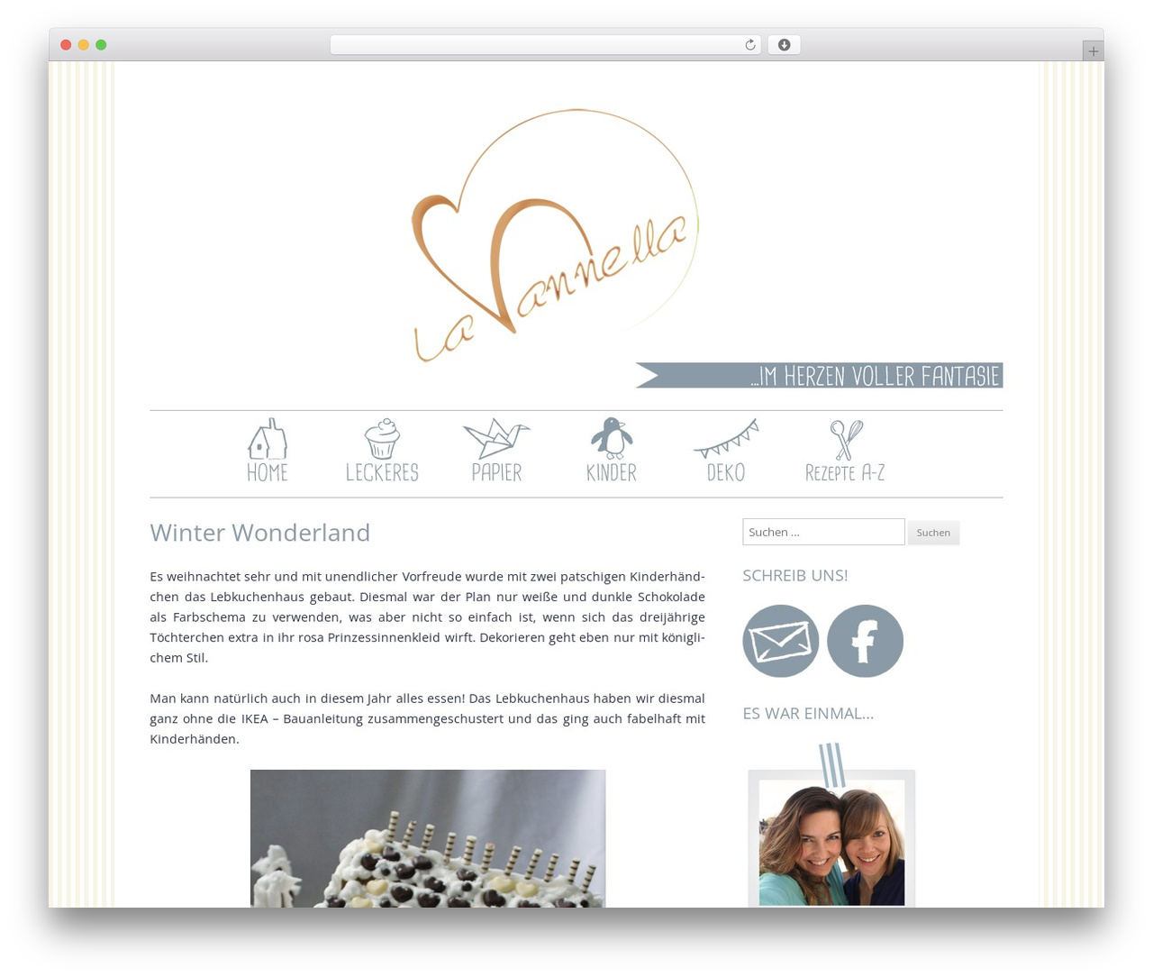 Tiny Forge WordPress theme - la-vannella.de
