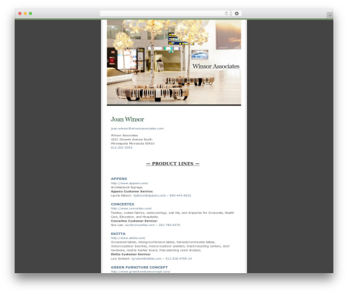 WordPress theme Ambiru - winsorassociates.com