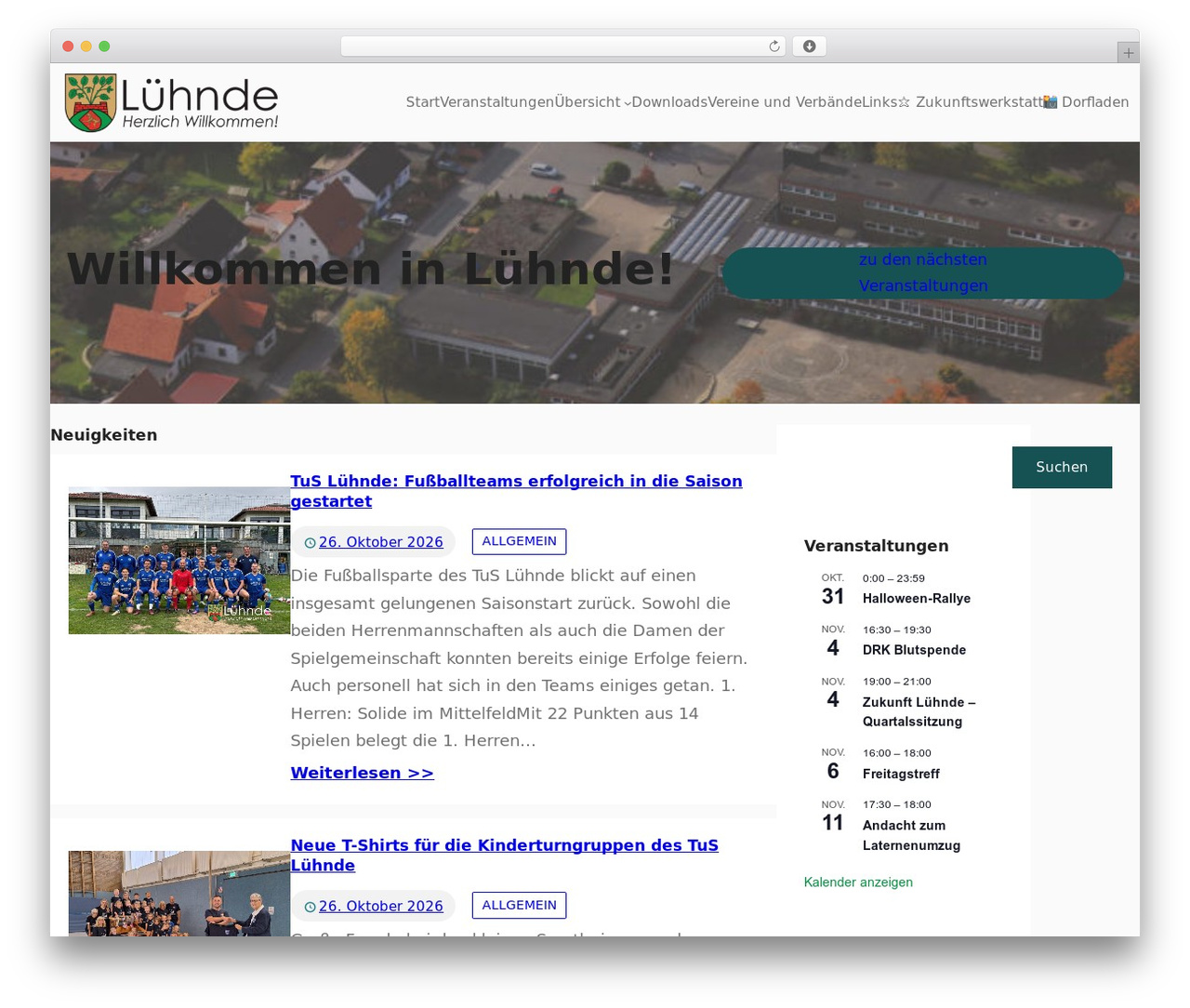 Alpha Patterns WordPress theme - luehnde.com