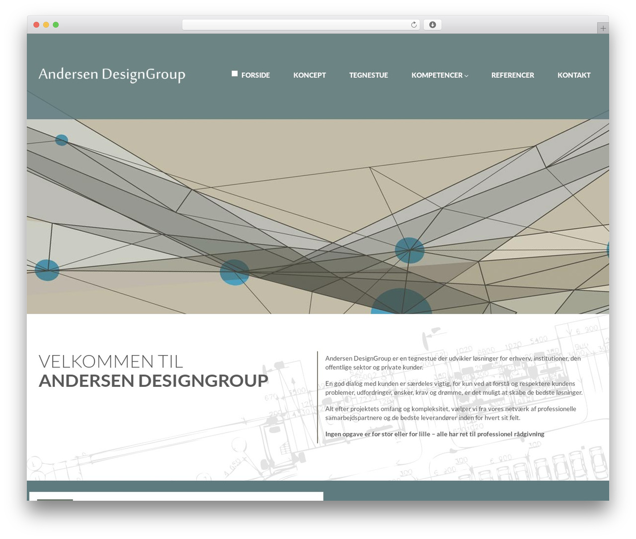 atriumWeb Framework WordPress theme design - andersendesigngroup.dk