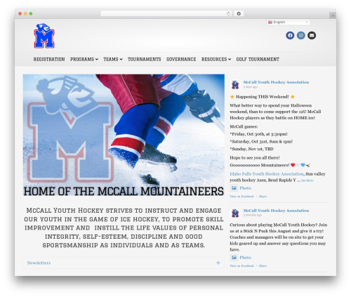 Awesome weather pro WordPress plugin - mccallhockey.com