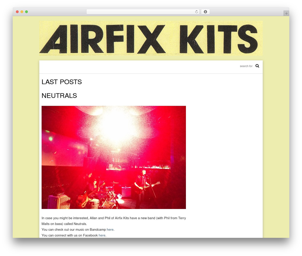 Painter WordPress theme - airfix-kits.com