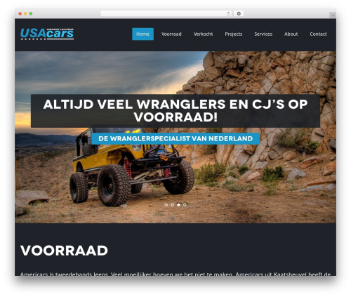 Proxy WordPress page theme - americars.nl