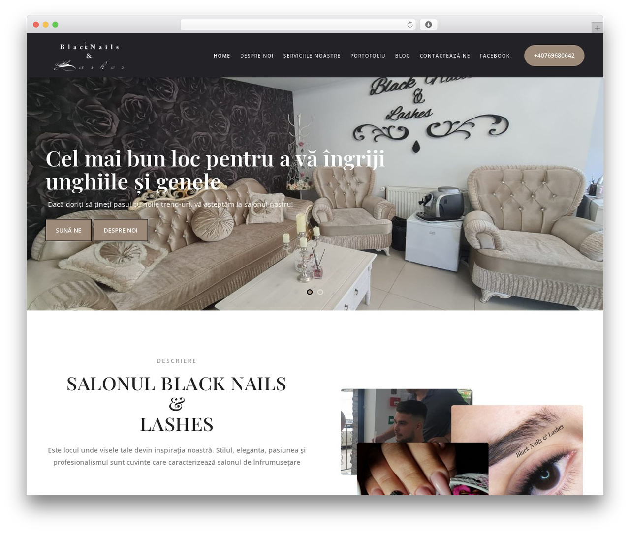 Sentobar WordPress theme - blacknailslashes.ro