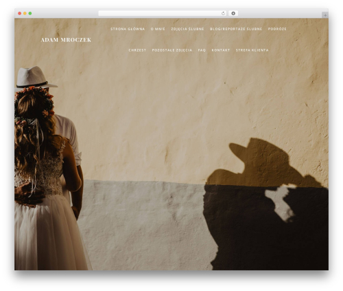 Wiso WordPress theme - adammroczek.pl