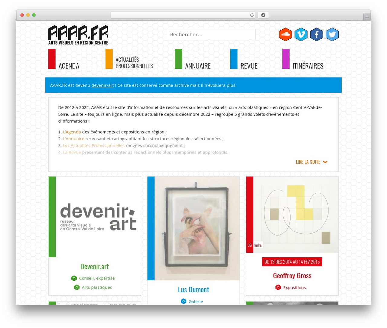 AAAR WordPress theme - aaar.fr