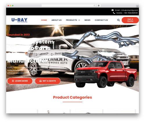 Iks menu pro WordPress plugin - uraymfg.com