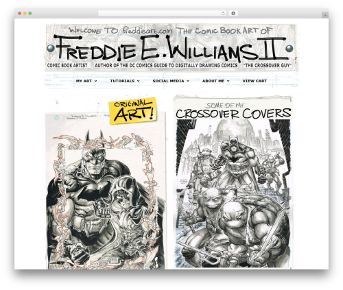 Wp menu cart pro WordPress plugin - freddieart.com
