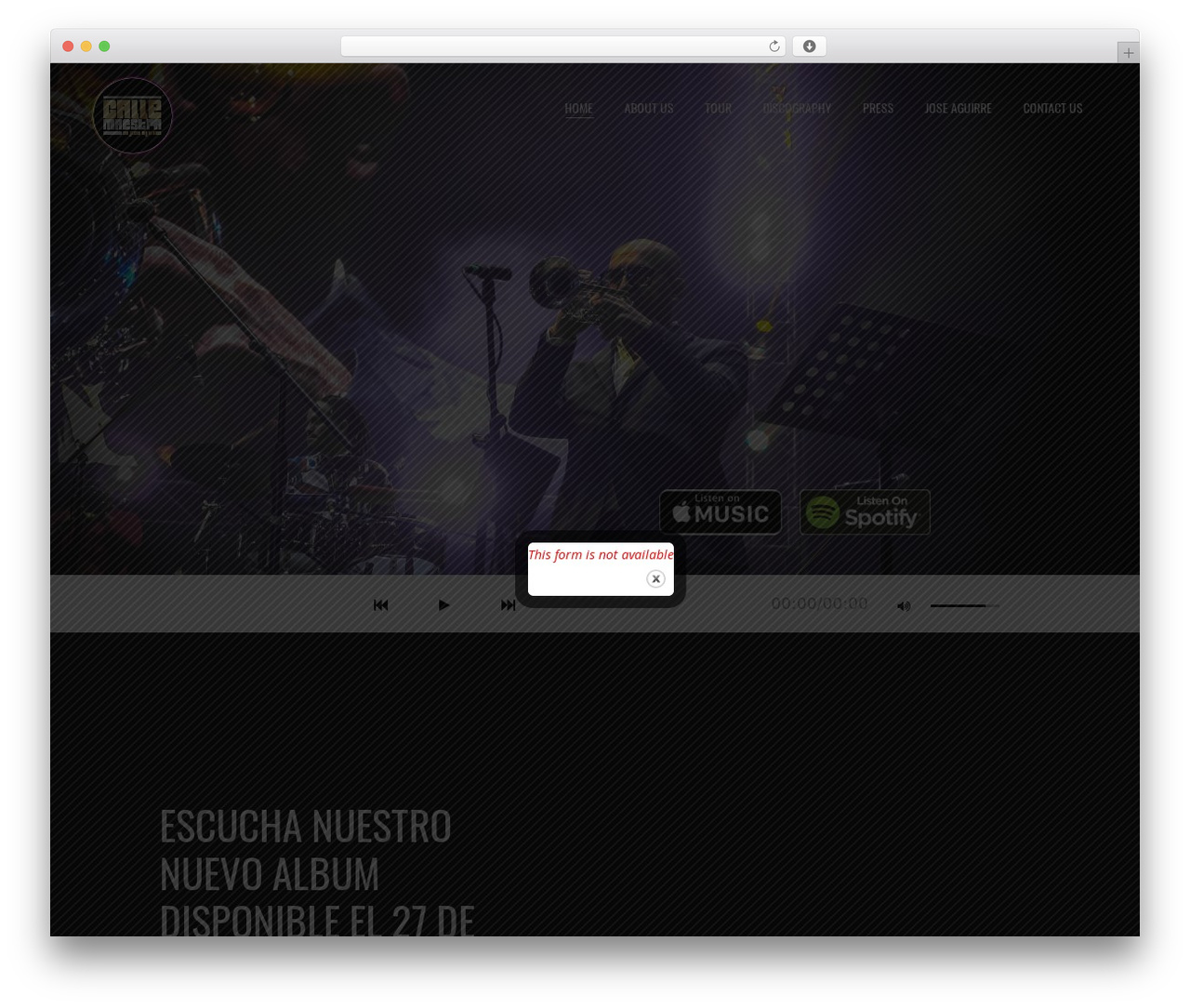 Bridge WordPress theme - callemaestra.com