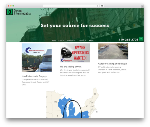 Divi WordPress theme - owensiml.com
