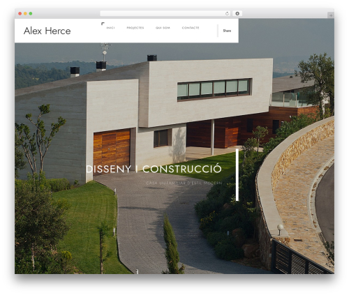 Domik theme WordPress - alexherce.com