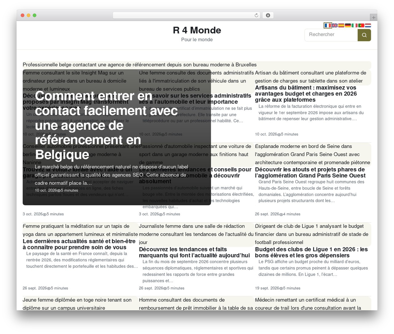 Esteem Child New WP theme - r4monde.fr Esteem Child New WP theme - r4monde.fr