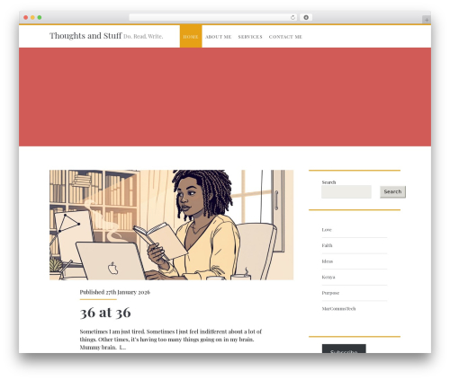 Ignite WordPress theme - shikungigi.com