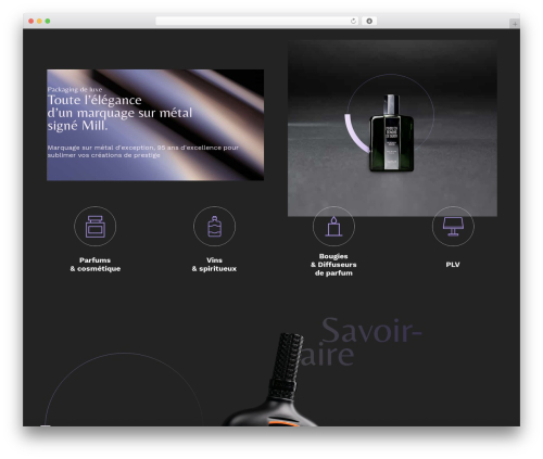 Mill theme WordPress - mill-luxe.fr