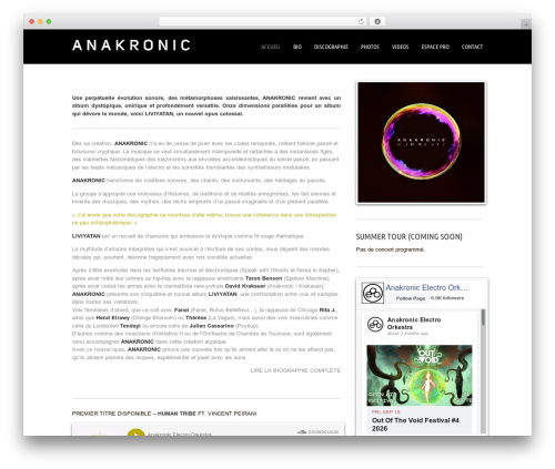 Musicpro WP theme - anakronic.com