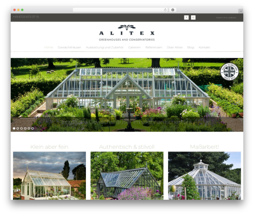 Refined Theme WordPress theme - alitex.de