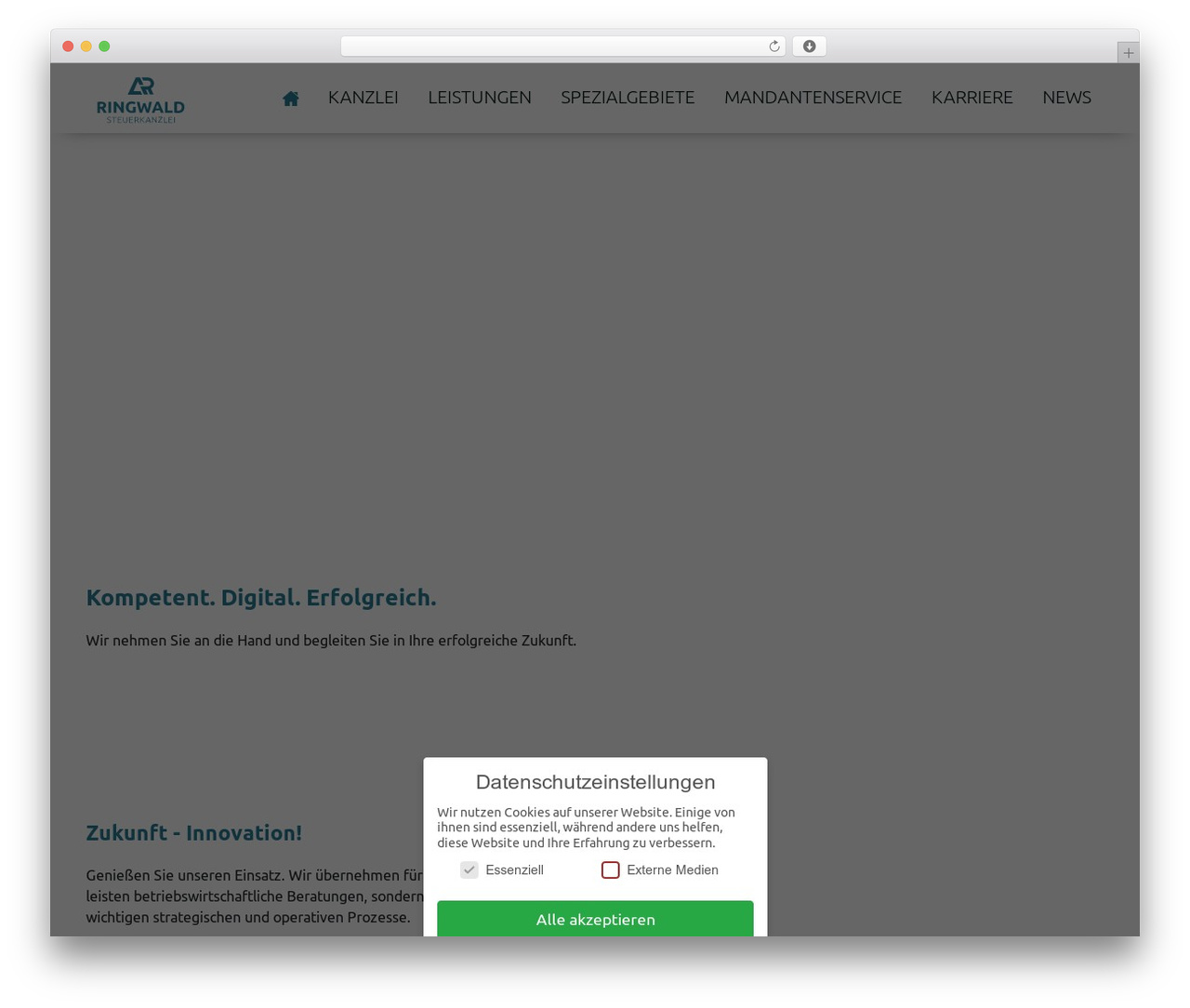 Ringwald WordPress theme - stb-ringwald.de