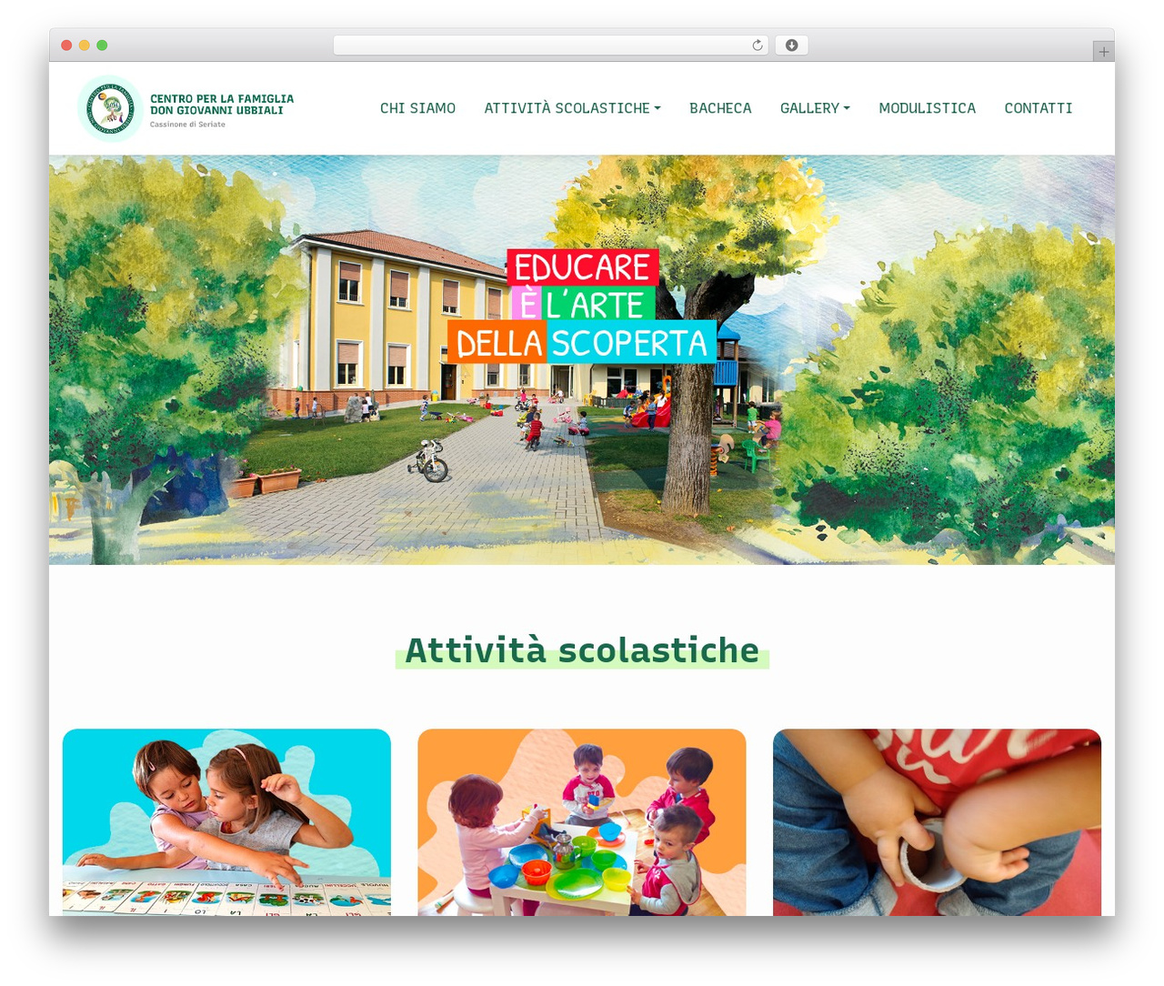 TEMABASE theme WordPress - scuolacassinone.it