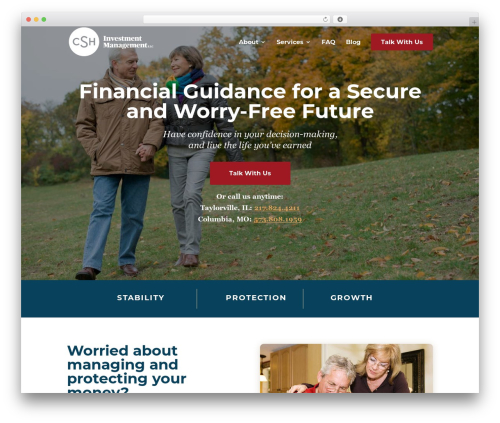 Theme WordPress Divi - cshinvestments.com