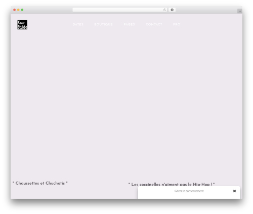 Theme WordPress Sonaar - xavierstubbe.com