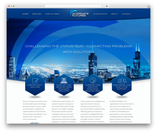 U-Design theme WordPress - alternatefutures.com.au