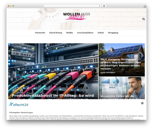 Wishful Blog WordPress theme - wollen-kaufen-haben.com Wishful Blog WordPress theme - wollen-kaufen-haben.com