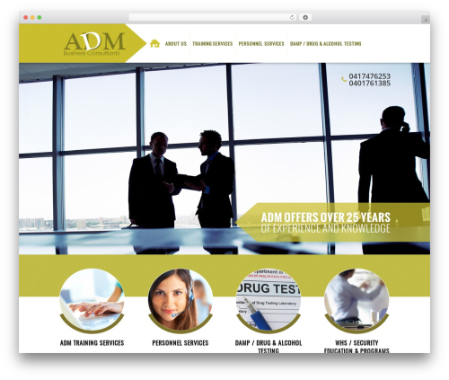 WordPress theme Dynamik - admbc.com.au