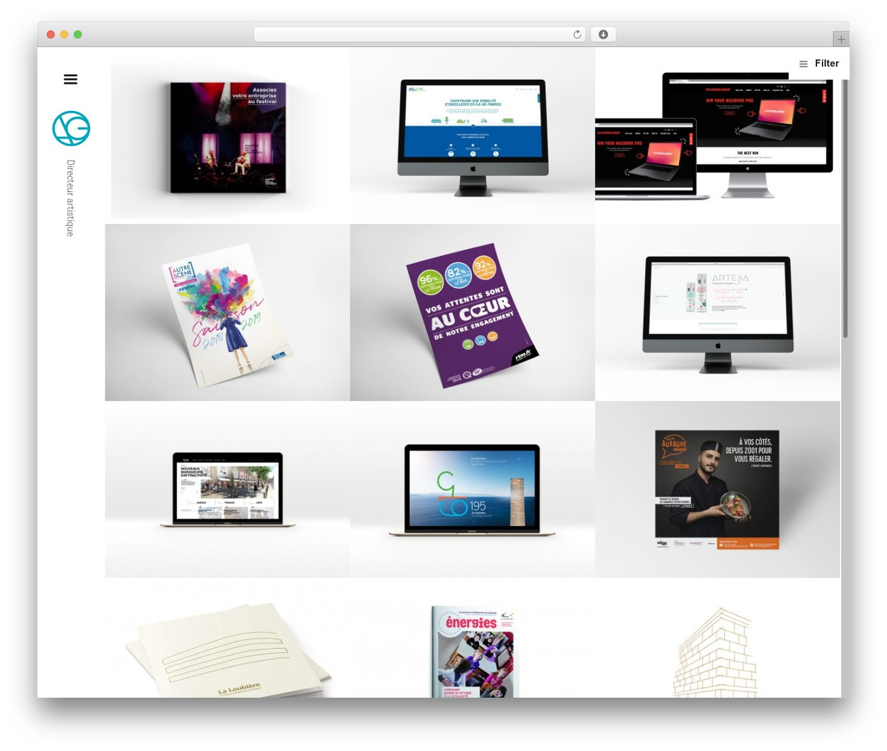 WordPress theme Koi - alexgraziani.com