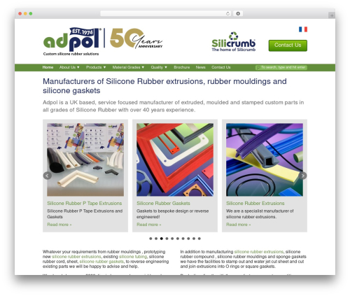 Adpol WordPress theme - adpol.co.uk