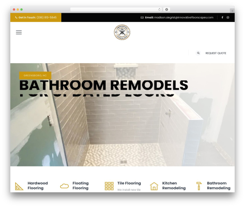 Boldman theme WordPress - innovativefloorscapes.com