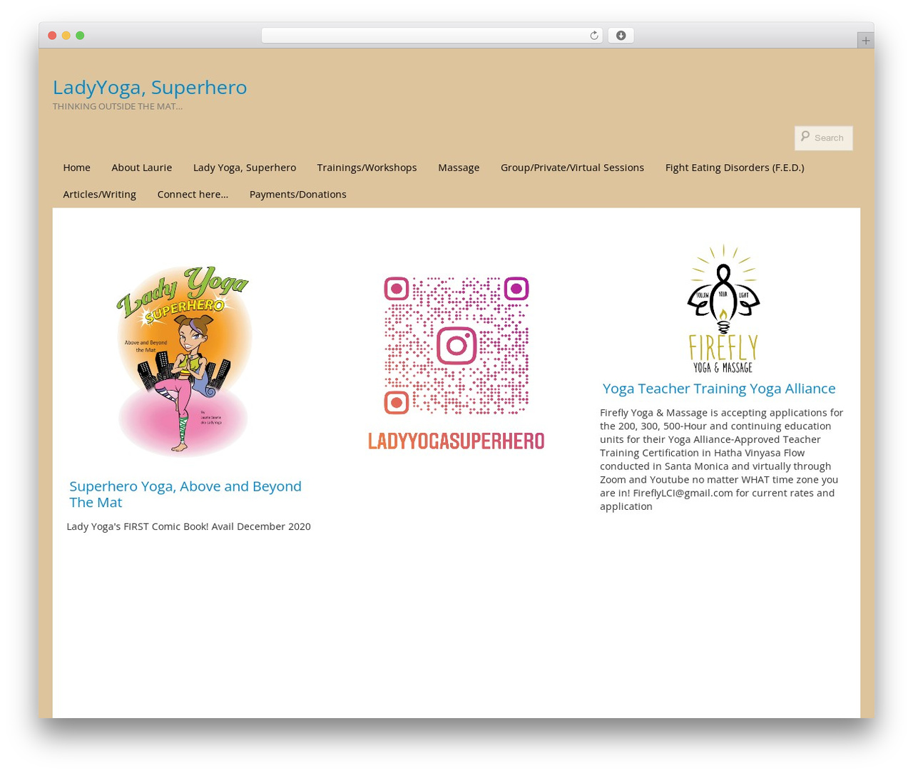 Boot Store WordPress ecommerce theme - ladyyogasuperhero.com